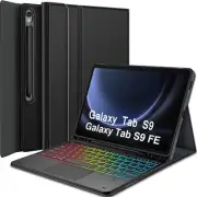 Touchpad Keyboard Case for Samsung Galaxy Tab S9 FE 5G 10.9 Inch/Tab S9 11 In...