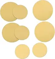 BESTYASH 8Pcs Mousse Cake Base Circles Nonstick Cake Boards for Cakes for Weddings Birthdays Special Occasions Enhance Your Dessert Presentation