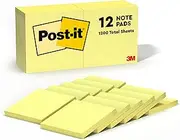 Post-it Notes Canaly Yellow 654 100 Sheets