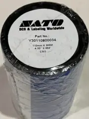 CLEAN START SATO DCS & LABELING WORLDWIDE Y30110800034 Black FH Wax 311236505