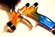 Atom X88 Bluemoon LVLP-MP Primer Topcoat Spray Gun 1.3&1.4 mm Tip Combo-Solvent