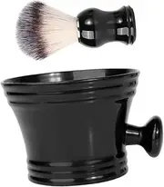 ERINGOGO 1set Male Beard Shaving Brush and Foaming Bowl Grooming Kit Multi-use Shaving Tools for Men Convenient Soap Bowl for Quick Lathering and Performance