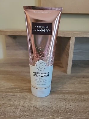 Bath & Body Works A Thousand Wishes Moisturizing Body Wash 10 oz Cocoa