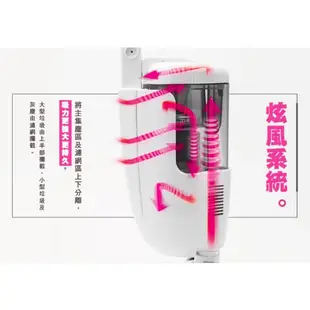 (免運) 日本TWINBIRD】強力手持直立兩用吸塵器(粉紅ASC-80TWP)