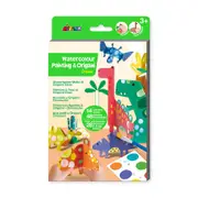 Avenir - Watercolour Painting & Origami - Dinos