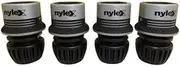 NYLEX Snap on Hose Connector 12mm (Qty 4)