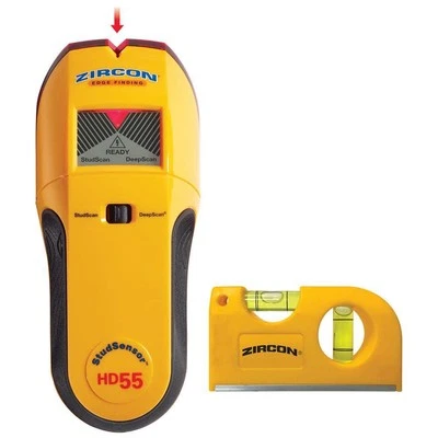 Zircon Stud Finder Wall Scanner Edge Detector AC Wire Sensor LCD Display