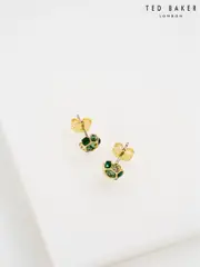 Ted Baker Gold Gemme: Crystal Gem Cluster Stud Earrings (H79897) | $65