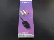 TTX TECH SNES N64 GAMECUBE TV AV CABLE NEW SEALED FREE SHIPPING