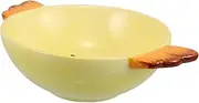 Generic Adorable Cartoon Ceramic Plate for Multi Functional Porcelain Dish for Desserts Fruits and Snacks Safe Engaging Design for Home School and Outdoor Use