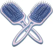 FRCOLOR 2pcs Massage Comb Hair Combs Hair for Women Multi-use Women Comb Paddle Brush Convenient Hair Comb Hair Accessories Handheld Paddle Comb Detangling Brush Paddle Hair Brush Blue Abs