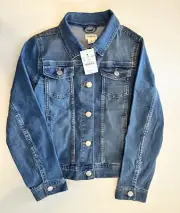 Girls Crewcuts Jean Denim Jacket NWT MSRP $69.50 Size 8