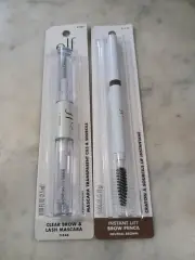 2x E.L.F. Neutral Brown Instant Lift Brow Dual Pencil + Clear Brow Mascara
