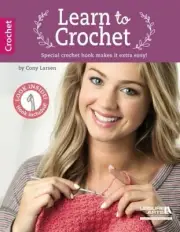 Learn To Crochet with Custom Hook & Book