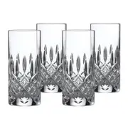 Royal Doulton Highclere Premium Crystal Highball Tumbler 390ml | Set Of 4 Glasses