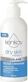 [KENKAY] Dry Skin Face Cleanser 325ml Pump Bottle | Gentle Soap-Free Formula for Dry, Eczema-Prone Skin, Dermatologist Recommended, Soap Free.