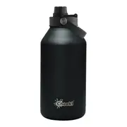 Cheeki Insulated Adventure Bottle - 2L Black | Flora & Fauna AU