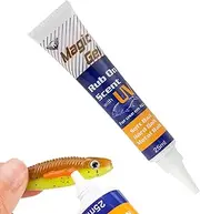 Fish Attractant | Fishing Bait Scent Gel - 25ml Natural Scented Powerbait Attraction Enhancer for Crappie Cod Bass Freshwater Saltwater