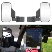 For Can-Am Commander 800 1000 Rear View Mirror Set UTV Side Mirrors Roll Cage