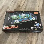 8-Bit Games - Table Top Light Up FOOSBALL SOCCER Arcade Game Lighted NIB