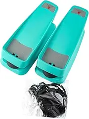 Oshhni Under Desk Stepper with Resistance Bands, Stair Stepper Machine for Leg Arm Exercise Full Body Sports Indoor