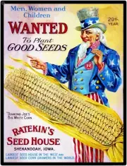 Ratekin's Seed House 9" x 12" Metal Sign