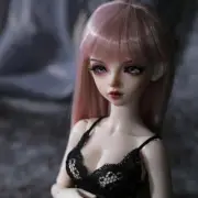 1/4 BJD Doll SD Girl Ball Jointed Body Free Face Make UP + Free Eyes Sexy Dress