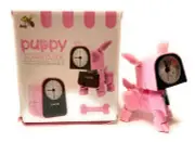 Kid wake up alarm clock Robot Shape Puppy Dog Transformation Feature Toy