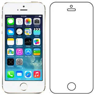 適用於蘋果iPhone SE1鋼化膜5SE前A1723貼A1724薄A1662手機高清膜