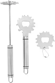 CLISPEED 3Pcs BBQ Scraper Durable Grill Cleaning Tool for Oil Stain Removal Multi Use Design with Hanging Barbecue Accessory for Home Chefs