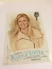 2016 Topps Allen & Ginter Jumbo 5x7 Jill Martin Sportscaster #’d 03/49