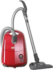 [SEBO] 92623GB Airbelt E1 Red +Boost, Cylinder Vacuum, Rhodium Red