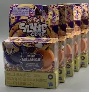 Play-Doh Slime Super Cloud Ice Cream Cone Scented Mix Ins Purple, 5 Pack