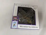 5354-1 Postage Stamp Planes Model Power Hell's Angel's Sq. Curtiss P-40 Diecast