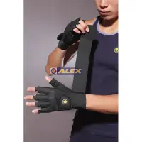 在飛比找蝦皮購物優惠-ALEX A-18 運動手套 體能訓練手套 皮革手套(雙)M