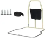 Foldable Elderly Bed Guard Aluminum Alloy Portable Bed Guardrail Suitable for Medical Beds Single Beds Double Beds (Size : 48cm×50cm×57cm)