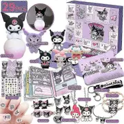 Jtgg 2024 Christmas Advent Calendar Kuromi My Melody Cinnamoroll Sanrio Toy Accessories Xmas Countdown Calendar Kids Gifts