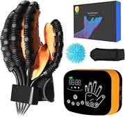 Rehabilitation Robot Gloves,for Hemiplegia Stroke Cerebral Palsy Hand Paralysis Patient Recovery Physiotherapy Workout Therapeutic Equipment,Finger Rehabilitation Trainer Robot