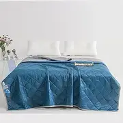 Cooling Blanket Double Side Ice Cooling Blanket Lightweight，Bed Throws Skin Friendly Summer Quilt for Sleeping 150cm × 200cm