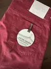 Jacob Cohen Academy Trousers Cotton + Elastane Colour Burgundy Size W34