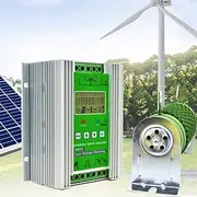 12V/24V/48V Wind Solar Hybrid Controller, 2000W/4000W/6000W/8000W/10000W/12000W LCD Display MPPT Multifunctional Off Grid Wind Solar Controller,Multiple Protection(12V/24V,6000W)