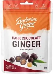 Buderim Ginger Ginger Dark Chocolate 125g