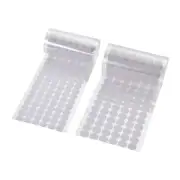 Self Adhesive Dots 15mm Diameter Hook and Loop Tapes White 250 Pairs