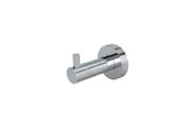 MEIR Round Brass Robe Hook - Chrome