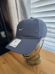 Nike Dri Fit Club Cap Blue Swoosh Strapback Unisex Size L/XL HF5045 491 SAMPLE