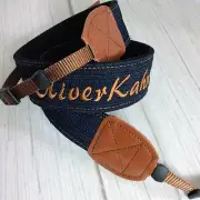 Camera Shoulder Belt Strap With Name Embroidery Gift For DSLR Sony Canon Nikon