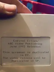 Capitol Cities—abc Video—new Sealed Promo Screener