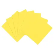 Foam Sheets Crafts 10x10 Inch 3mm EVA Craft Foam Paper Sheets, Yellow, 6 Sheets