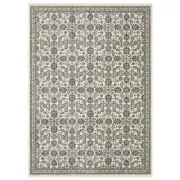 Oriental Weavers Echo Area Rug ECH06 Casual Ivory Medallion Geometric