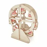 Large 45cm Wood Cake Ferris Wheel Lolly Food Box Kids Christmas Gift Home Decro